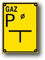 TODG-6 P tabliczka orientacyjna punktu pomiarowego