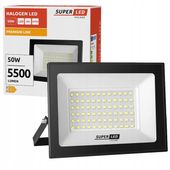 Halogen Naświetlacz Lampa LED 50W 5500 lm IP65 zewnętrzny SUPER MOCNY