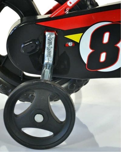 Rower dziecięcy Dino 123GLN czerwony 12" na Arena.pl