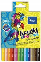KREDKI TETISKI OKRĄGŁE JUMBO 12KOL. 0970