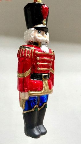 BOMBKA SZKLANA DZIADEK DO ORZECHÓW 16 cm na Arena.pl