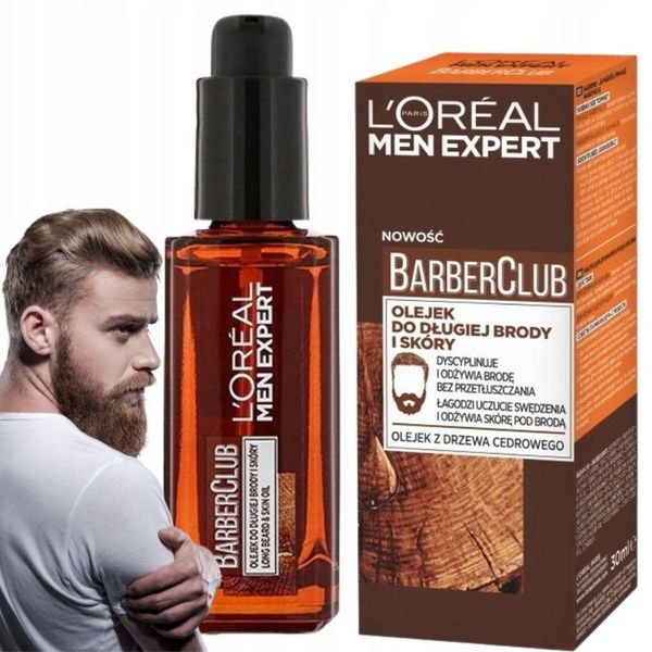 L'OREAL Men Expert Barber olejek do brody 30ml zdjęcie 1
