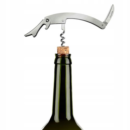 ZESTAW AKCESORIA DO WINA 4w1 NA PREZENT KORKOCIĄG KOREK PIERŚCIEŃ NALEWAK na Arena.pl