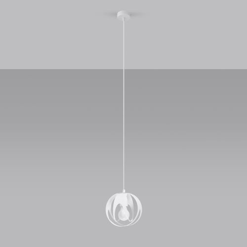 Lampa wisząca TULOS 1 biała na Arena.pl