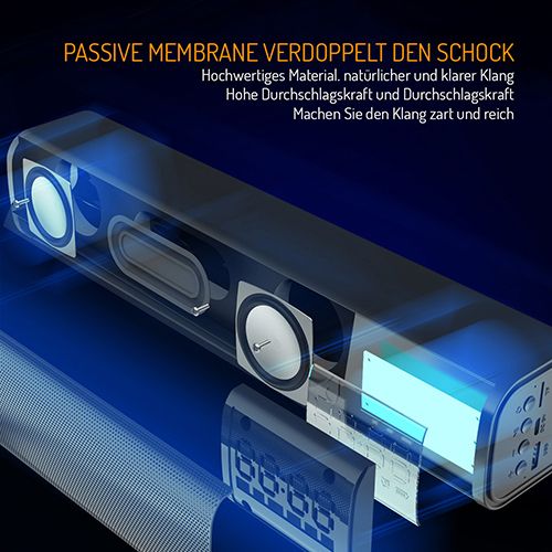 AD 1191 Głośnik Soundbar z budzikiem na Arena.pl