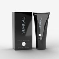 SEMILAC Akrylożel Elastic Acrylgel White Cream 30 g