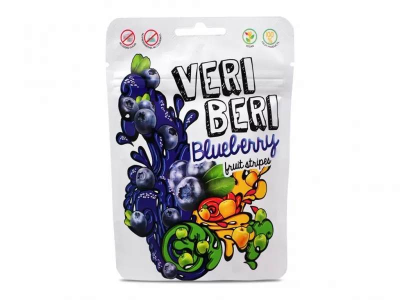 Żelki Jagodowe 50g Veri Beri zdjęcie 1