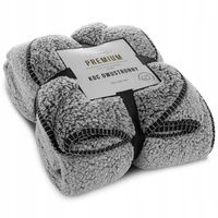 Koc narzuta KOALA 70x160 Eurofirany stalowy baranek