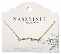 Naszyjnik z napisem Córeczka Tatusia