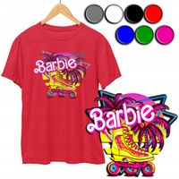 KOSZULKA DZIECIĘCA T-SHIRT Z NADRUKIEM - BARB.IE LALKI LALKA - XXS 98-104