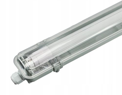 Oprawa Hermetyczna Lampa LED Świetlówka Do Garażu 120CM Warsztat T8 20W CW na Arena.pl