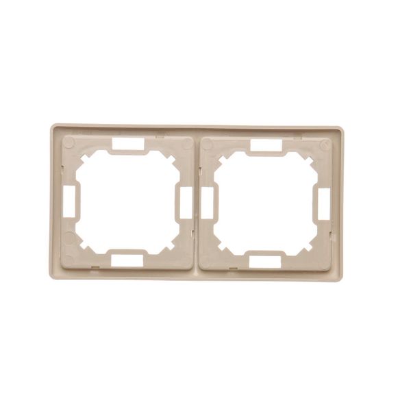 Basic Ramka na 2-moduły BMR2/12 beżowy SIMON zdjęcie 2