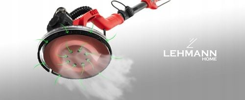 SZLIFIERKA DO GIPSU ŻYRAFA GŁADZI TYNKÓW LED Z ODSYSEM PAPIER WALIZKA na Arena.pl