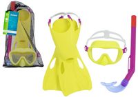 Zestaw Do Nurkowania Żółty Maska, Płetwy, Rurka Bestway 25039