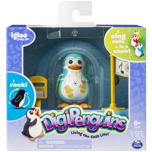 Dumel Śpiewający Pingwin DigiPenguins z iglo Peyton na Arena.pl