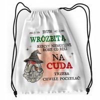 Plecak Dla Wróżbity Sportowy Szkolny Worek Torba Z Nadrukiem Ze Zdjęciem