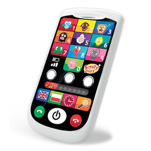 SMILY PLAY EDUKACYJNY SMARTFON dotykowy na Arena.pl