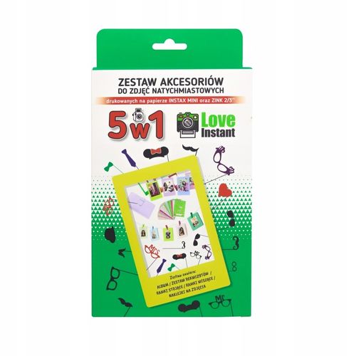 ZESTAW 5w1 Akcesoria do FUJI INSTAX Mini 12 11 40 8 7s EVO LiPlay Link 2 SE na Arena.pl
