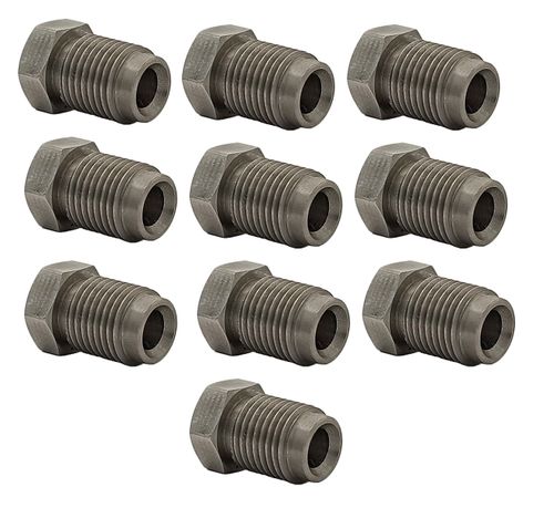 10x KPS-2 SF INOX Końcówka przewodu hamulcowego sztywnego M10x1 rurka 4,8 na Arena.pl