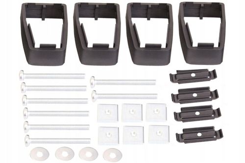 Bagażnik uchwyt narciarski AMOS SKI LOCK 5 na narty 5 par nart 4 deski na Arena.pl