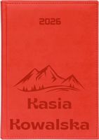 Kalendarz A6 2026 TERMINARZ kieszonkowy TYGODNIOWY grawer z imieniem