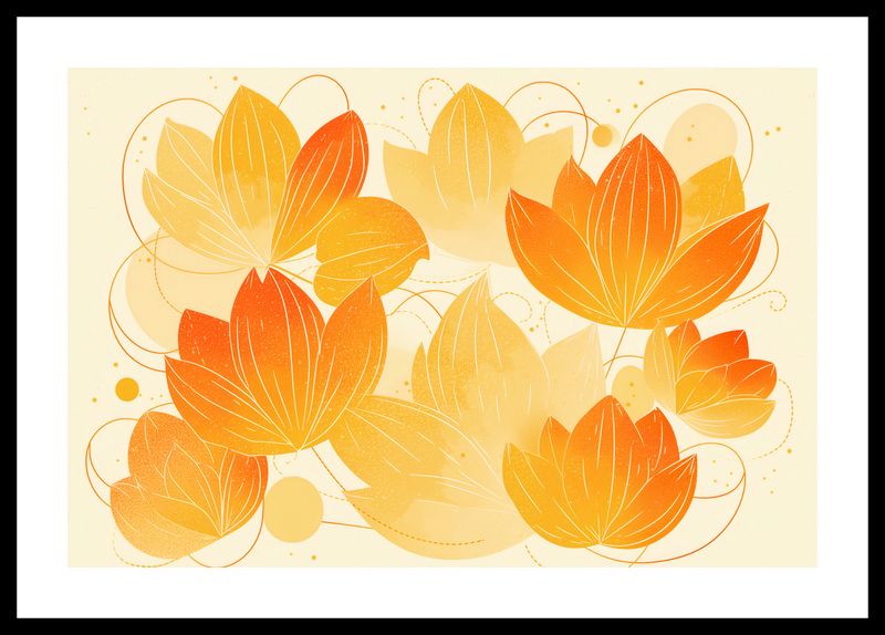 Plakat 45x30cm Jesienna Wizualizacja zdjęcie 3