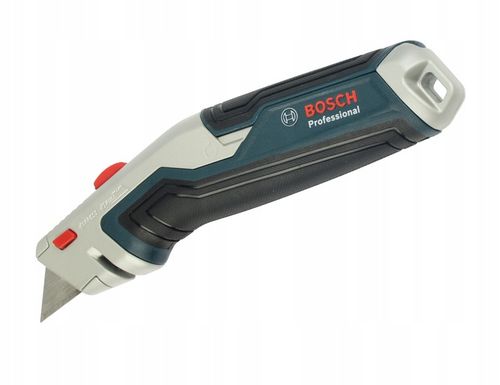 Nóż chowany na ostrza trapezowe BOSCH + 3 ostrza na Arena.pl