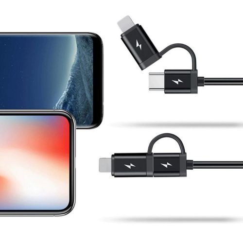 Baseus TYPE-C USB-C Lightning 4.8A ładowarka samochodowa mocna na Arena.pl