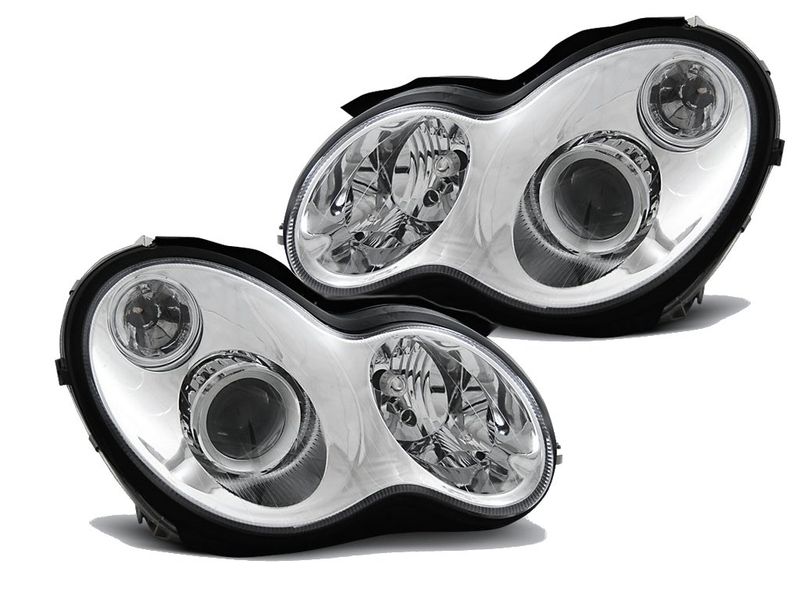 Lampy Reflektory Do MERCEDES W203 C-KLASA OD 2000 Do 2004 Roku zdjęcie 1