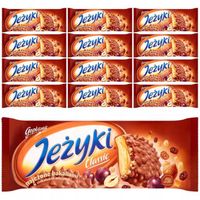 Jeżyki Classic Herbatniki w czekoladzie mlecznej 140 g x 12 sztuk