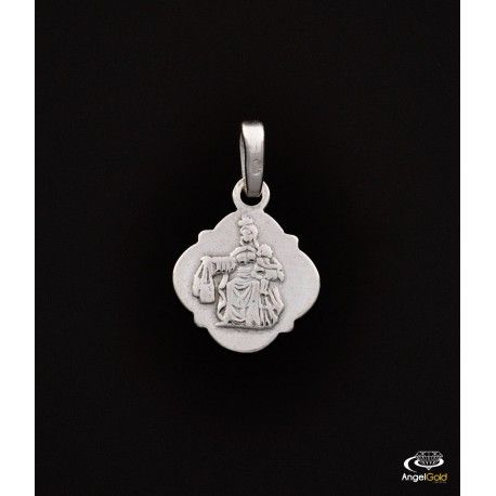 SREBRNY SZKAPLERZ MEDALIK DWUSTRONNY PRÓBA SREBRA 925 na Arena.pl