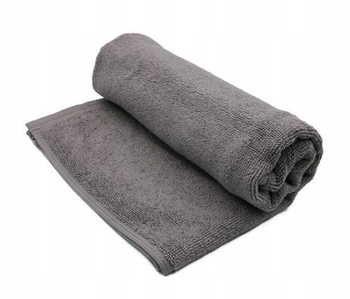 RĘCZNIK KĄPIELOWY DUŻY RĘCZNIK HOTELOWY BAWEŁNIANY GRUBY 906 SZARY na Arena.pl