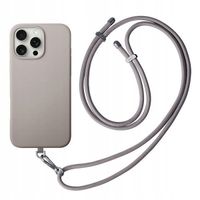 Plecki UNIQ do Apple iPhone 16 Pro Max Coehl Creme szary