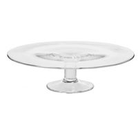 PATERA SZKLANA NA NODZE NA TORT CIASTO KROSNO HARMONY 32 CM