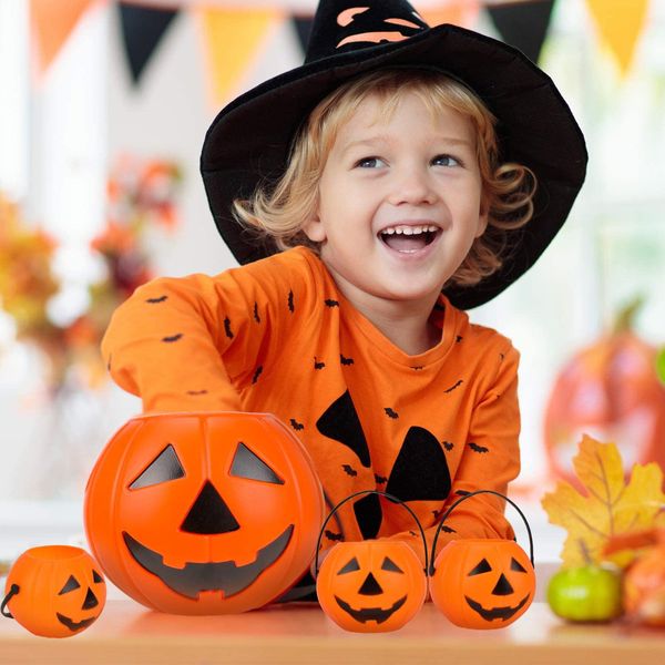 WIADERKO HALLOWEEN POJEMNIK DYNIA NA CUKIERKI DUŻE zdjęcie 12