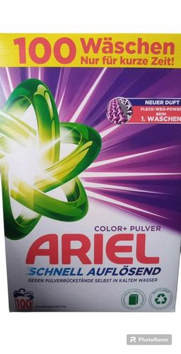 Ariel proszek do prania kolorów 6 kg 100 prań na Arena.pl