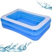 Duży basen ogrodowy dmuchany SUNCLUB 155x108x46cm basen rodzinny PVC