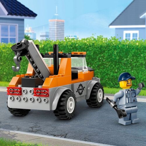 LEGO CITY 60435 SAMOCHÓD POMOCY DROGOWEJ I NAPRAWA SPORTOWEGO AUTA PREZENT na Arena.pl