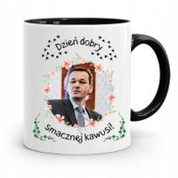 Kubek Czarny Politycy Premier Mateusz Morawiecki