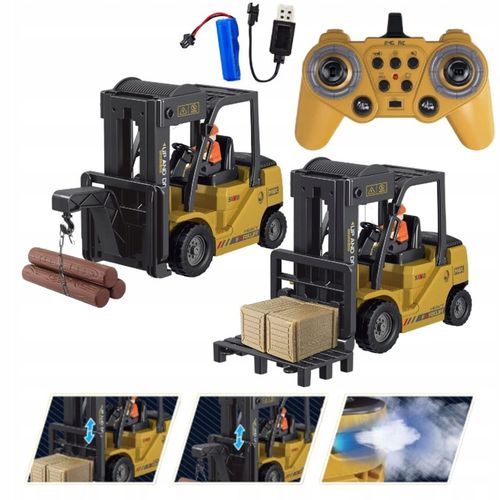 ZDALNIE STEROWANY POJAZD RC NA PILOTA WÓZEK WIDŁOWY AUTO SAMOCHÓD WOOPIE na Arena.pl