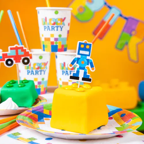 toppery na tort klocki 5szt na Arena.pl