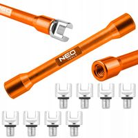 Zestaw kluczy do szprych motocyklowych 9 szt. NEO