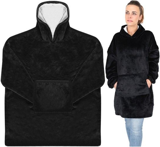Bluza Xxl - Koc Czarny zdjęcie 1