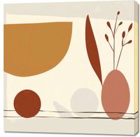 Obraz 100x100cm Łodygi Wizji