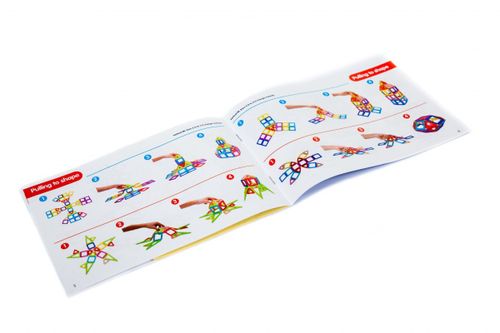 Kolorowe klocki magnetyczne MAGICAL MAGNET 52SZT na Arena.pl