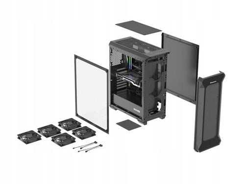Obudowa Genesis Irid 505F Midi Tower czarny na Arena.pl
