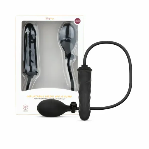 anal collection model inflatable system 14,5 cm czarny - anatomiczny na Arena.pl
