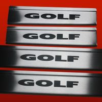 Listwa progowa VOLKSWAGEN GOLF MK4 Stal nierdzewna 304 mat 4szt