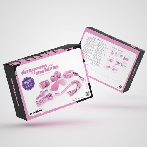 Crushious Dungeons & Maidens Bdsm Kit Pink na Arena.pl