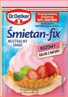 DR OETKER ŚMIETAN FIX RÓŻOWY 7G